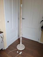 Houten staande lamp brocante, Huis en Inrichting, Lampen | Vloerlampen, Ophalen, Gebruikt, 150 tot 200 cm, Brocante