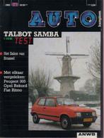 Autokampioen 3 1982 : Talbot Samba GL - Opel Rekord - Rover, Gelezen, Algemeen, Ophalen of Verzenden, Autokampioen