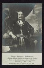 Foto van Michiel Adriaansz. De Ruijter -  Geb. Vlissingen, Gebruikt, Verzenden, Voor 1940, Prent