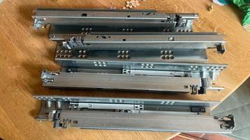 Blum ladegeleiders 2 paar sofclose 35cm beschikbaar voor biedingen