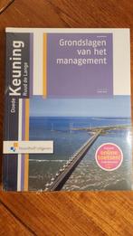 Grondslagen van het management - Nieuw in seal, Ophalen of Verzenden, Nieuw, Management, Doede Keuning