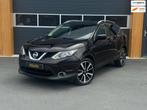 Nissan Qashqai 1.2 Tekna|360|PANO|CRUISE|LEDER, Voorwielaandrijving, Euro 5, Gebruikt, Zwart