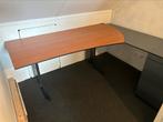 Bulo professioneel hoekbureau, Huis en Inrichting, Ophalen, In hoogte verstelbaar, Zo goed als nieuw, Bureau