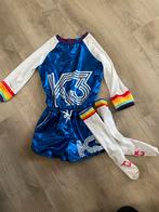K3 verkleedset pak roller disco mt 140-152 Sinterklaas tip., Ophalen of Verzenden, Gebruikt, Meisje, Overige typen