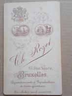 Oude CDV kabinetfoto, Brussel, ca. 1900, Ophalen of Verzenden