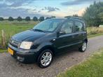 Fiat Panda 1.2 2004 Zwart AIRCO TREKHAAK APK, Auto's, Voorwielaandrijving, 1242 cc, Zwart, Origineel Nederlands