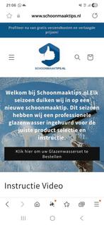 Concept met veel potentie te koop: SCHOONMAAKTIPS.NL, Zakelijke goederen, Exploitaties en Overnames
