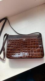 Mooi damestasje leer (italiaans merk Nicoli), Ophalen of Verzenden, Zo goed als nieuw, Schoudertasje