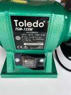 Toledo TSM 125 W Slijpmachine - Zo goed als nieuw!, Doe-het-zelf en Verbouw, Gereedschap | Slijpmachines, Ophalen of Verzenden
