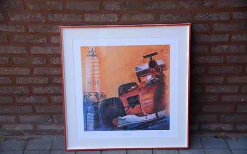 Ferrari schumacher reclamebord limited 1/400 stuks, Verzamelen, Automerken, Motoren en Formule 1, Nieuw, Formule 1, Verzenden