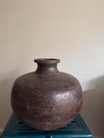 Grote Vaas in Landelijke Stijl, Ophalen of Verzenden, Brons