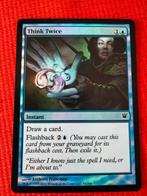 think twice, Hobby en Vrije tijd, Verzamelkaartspellen | Magic the Gathering, Foil, Losse kaart, Zo goed als nieuw, Ophalen