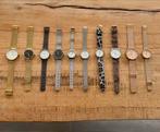 Horloge collectie: 10 stuks + reparatieset & batterijen, Sieraden, Tassen en Uiterlijk, Horloges | Dames, Overige merken, Staal