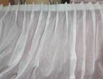 1 Witte HEMA vitrage van 256 cm hoog en 190 cm breed, 200 cm of meer, Wit, 150 tot 200 cm, Ophalen of Verzenden