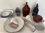 Emaille Keukenaccessoires, Antiek en Kunst, Antiek | Emaille, Ophalen