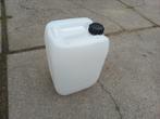 Witte kunststof jerrycans 20L – schoon – meerdan 100 stuks, Minder dan 75 liter, Ophalen, Nieuw, Kunststof