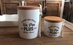 Un Peu Plus Storage Jar maat S en M riviera maison, Ophalen of Verzenden, Zo goed als nieuw, Overige stijlen