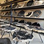 Versteend Hout Salontafels - Munker interiors, Ophalen, Nieuw, 50 tot 100 cm, Minder dan 50 cm
