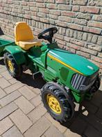 John Deere traptractor, Kinderen en Baby's, Speelgoed | Buiten | Voertuigen en Loopfietsen, Ophalen, Gebruikt, Trapvoertuig
