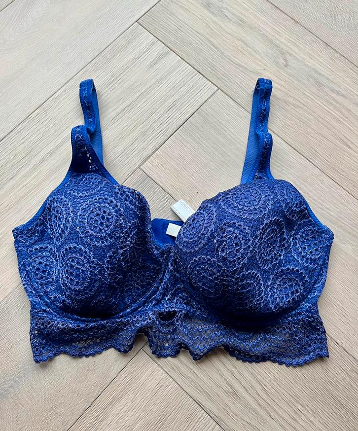 Prima Donna Twist 75F Petit Paris Plunge (LEES BESCHRIJVING), Kleding | Dames, Ondergoed en Lingerie, BH, Blauw, Ophalen of Verzenden