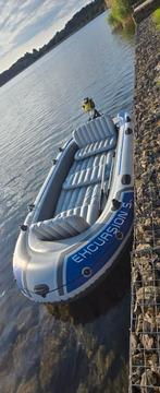 Intex 5 boot + 4takt motor compleet, Watersport en Boten, Ophalen, Zo goed als nieuw, Drie personen of meer, Overige typen
