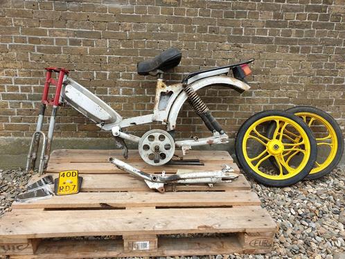 Ramzey Peugeot 103 Vogue sp spx rcx frame met geel kenteken, Fietsen en Brommers, Brommers | Peugeot, Zo goed als nieuw, Ophalen