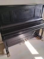Antieke Neumeyer piano uit 1875 gratis op te halen, Muziek en Instrumenten, Piano's, Ophalen, Gebruikt, Bruin, Piano