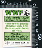 Sticker: WWF - Help mee de natuur in leven te houden, Verzamelen, Stickers, Ophalen of Verzenden, Dier en Natuur