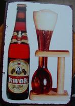 KWAK REKLAME -METAAL-, Ophalen of Verzenden, Gebruikt, Reclamebord, Plaat of Schild, Overige merken