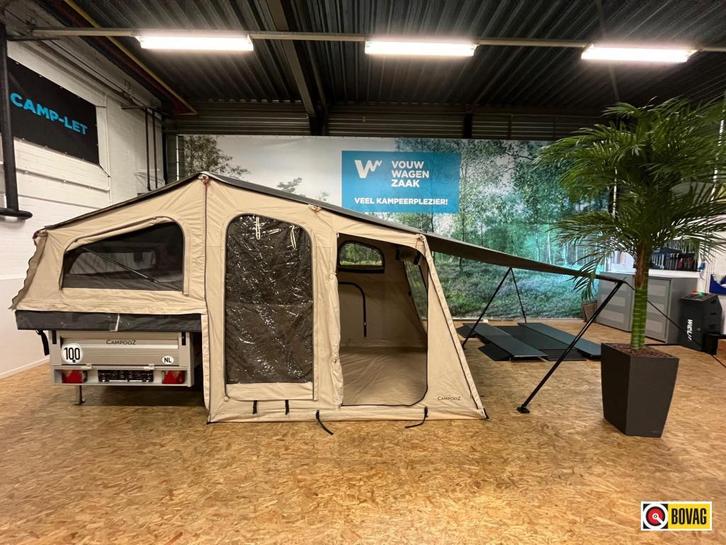 Campooz Lazy Jack 2024 STOERE ALL-ROADER!!, Caravans en Kamperen, Vouwwagens, Campooz, tot en met 4