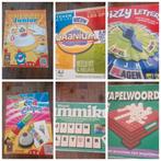 6 super leuke spellen, Hobby en Vrije tijd, Gezelschapsspellen | Bordspellen, Ophalen of Verzenden