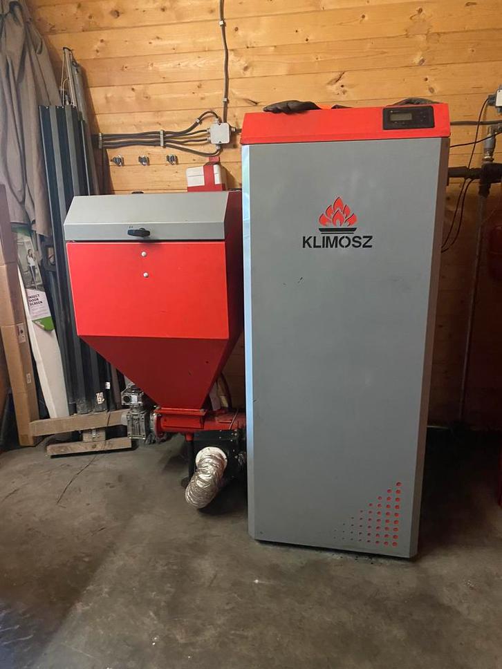 Pelletkachel hele set, Huis en Inrichting, Kachels, Pelletkachel, Overige brandstoffen, Ophalen of Verzenden
