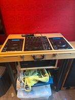 DJ Meubel met Mengpaneel, Onkyo Versterker & Speakers, Muziek en Instrumenten, Dj-sets en Draaitafels, Ophalen of Verzenden, Gebruikt