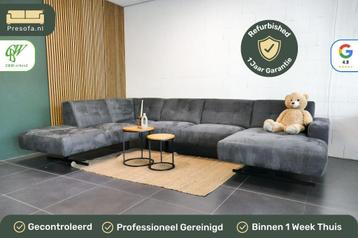 Montel Traffic U-bank Antraciet microvezel [Refurbished] beschikbaar voor biedingen