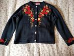 Rene Derhy vintage vest Bohemien folklore cottagecore, Ophalen of Verzenden, Zo goed als nieuw