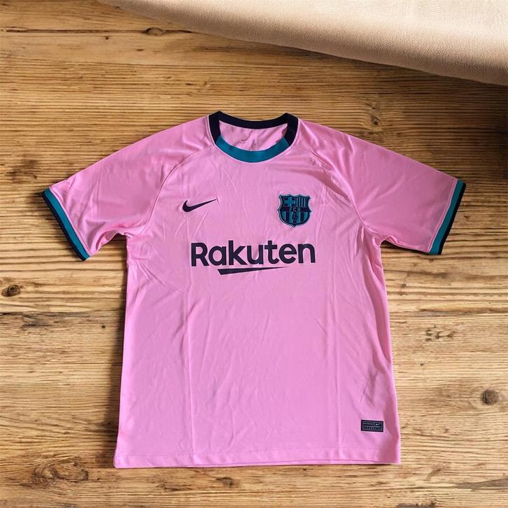 FC Barcelona uitshirt 2020/2021 Maat M, Sport en Fitness, Voetbal, Zo goed als nieuw, Shirt, Maat M, Verzenden