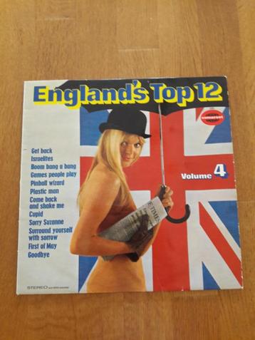Englands Top 12   Vinyl LP beschikbaar voor biedingen