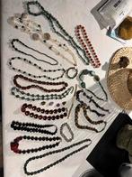 Lot Diverse Sieraden met natuursteen kralen, Overige kleuren, Verzenden, Zo goed als nieuw, Steen of Mineraal