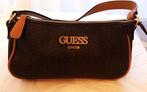 Guess tasje  donkerbruin 28x15 cm, Ophalen, Zo goed als nieuw, Bruin, Schoudertasje
