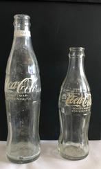 2 vintage Duitse Coca Cola flesjes bodemvondsten, Ophalen of Verzenden, Gebruikt, Gebruiksvoorwerp