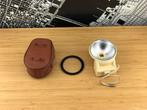 Vintage Afga Osola 2 clack camera flitser beige wit met etui, Ophalen of Verzenden, Gebruikt, Overige merken