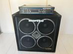 Hartke HA3500 met VX410 Baskast - Prima Staat, Muziek en Instrumenten, Versterkers | Bas en Gitaar, Ophalen, Gebruikt, Basgitaar