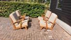 Vintage armstoelen, Huis en Inrichting, Stoelen, Ophalen, Gebruikt, Vier