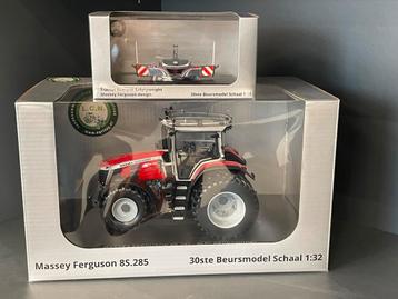 Massey Ferguson 8S.285 Dubbellucht met Bumper LCN 2025 beschikbaar voor biedingen