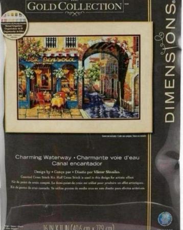 BORDUURPAKKET DIMENSIONS GOLD CHARMING WATERWAY ZELDZAAM beschikbaar voor biedingen