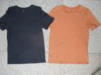 Set 2x T-shirt grijs + oranje maat 170 H&M shirts, Kinderen en Baby's, Kinderkleding | Maat 170, H&M, Ophalen of Verzenden, Zo goed als nieuw