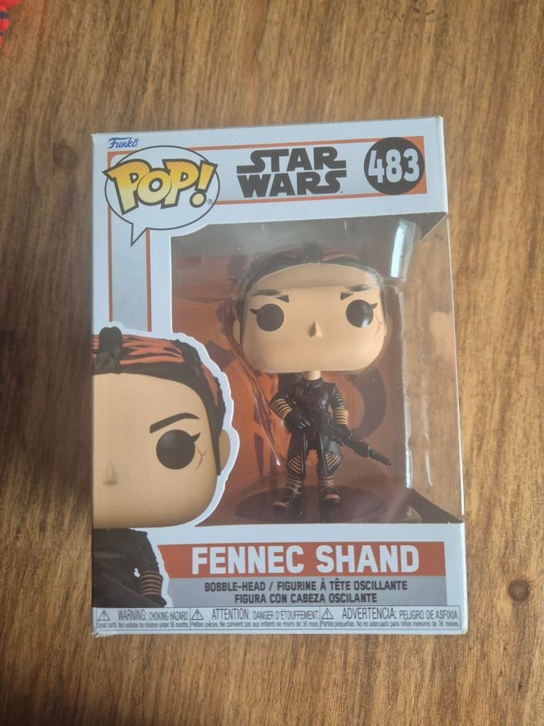 Funko Pop Star Wars Fennec Shand #483, Ophalen of Verzenden, Nieuw