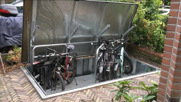 tuinhuis/ ondergrondse opbergsysteem, Tuin en Terras, Bergingen en Tuinkasten, Nieuw, Fietsenberging, Metaal, Verzenden