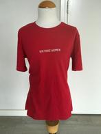 GIN TONIC t-shirt, rood, dikke stof NIEUW maat XL D2, Kleding | Dames, T-shirts, Nieuw, Maat 42/44 (L), Ophalen of Verzenden, Korte mouw
