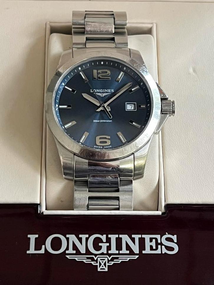 Longines horloge, Sieraden, Tassen en Uiterlijk, Horloges | Heren, Zo goed als nieuw, Overige merken, Staal, Ophalen of Verzenden